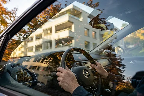 Szene aus dem Quartier rund um die Brunnhalde