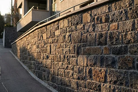 Szene aus dem Quartier rund um die Brunnhalde
