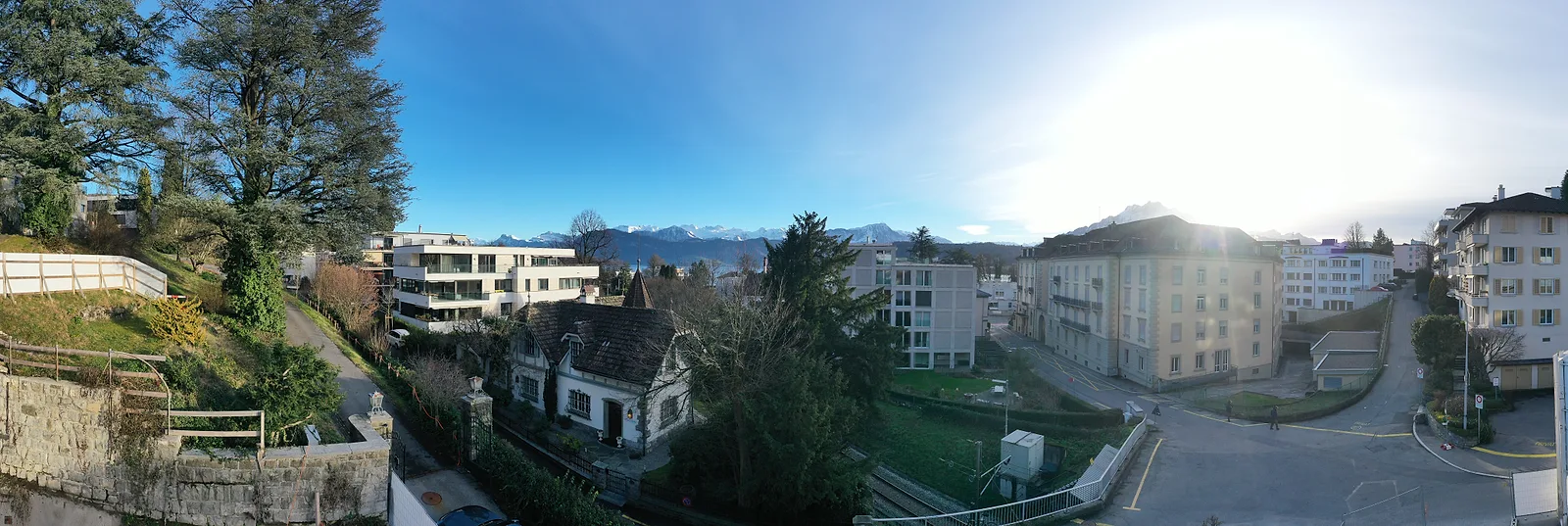 Panorama auf Höhe 1. Obergeschoss
