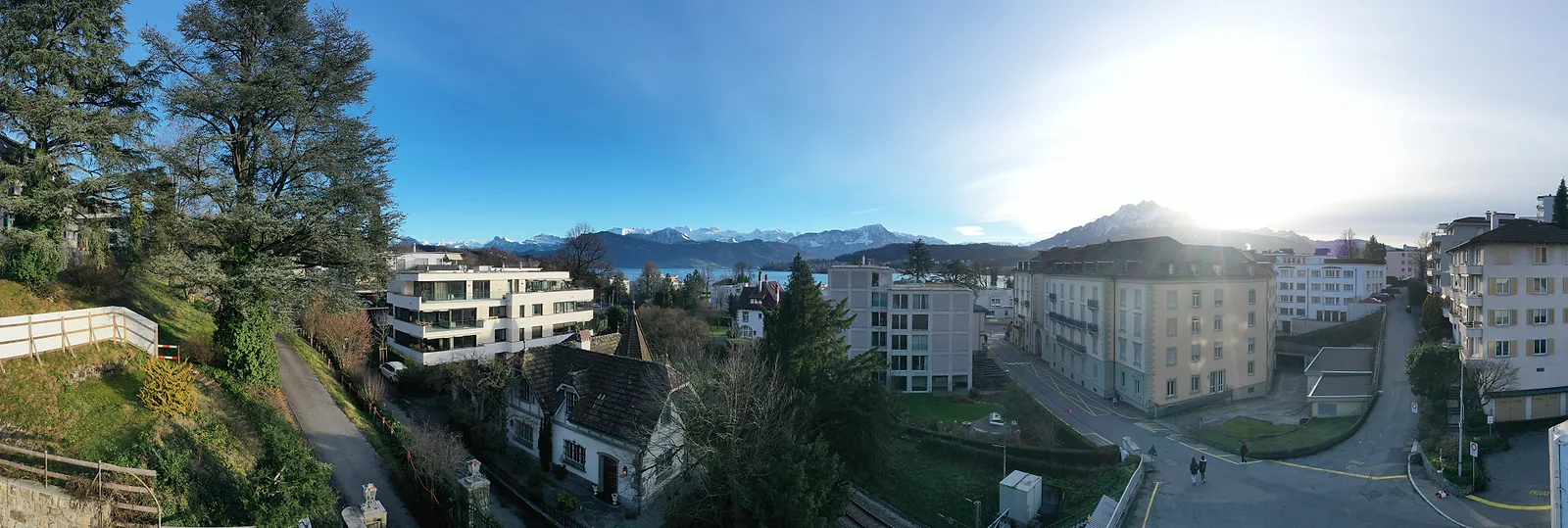 Panorama auf Höhe 2. Obergeschoss